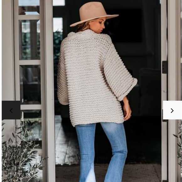 New Vici All to Myself Chunky Knit sweater - Picture 4 of 5